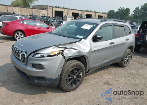 2016 Jeep Cherokee Sport z USA, uszkodzony, nr VIN 1C4PJMAB5GW250912